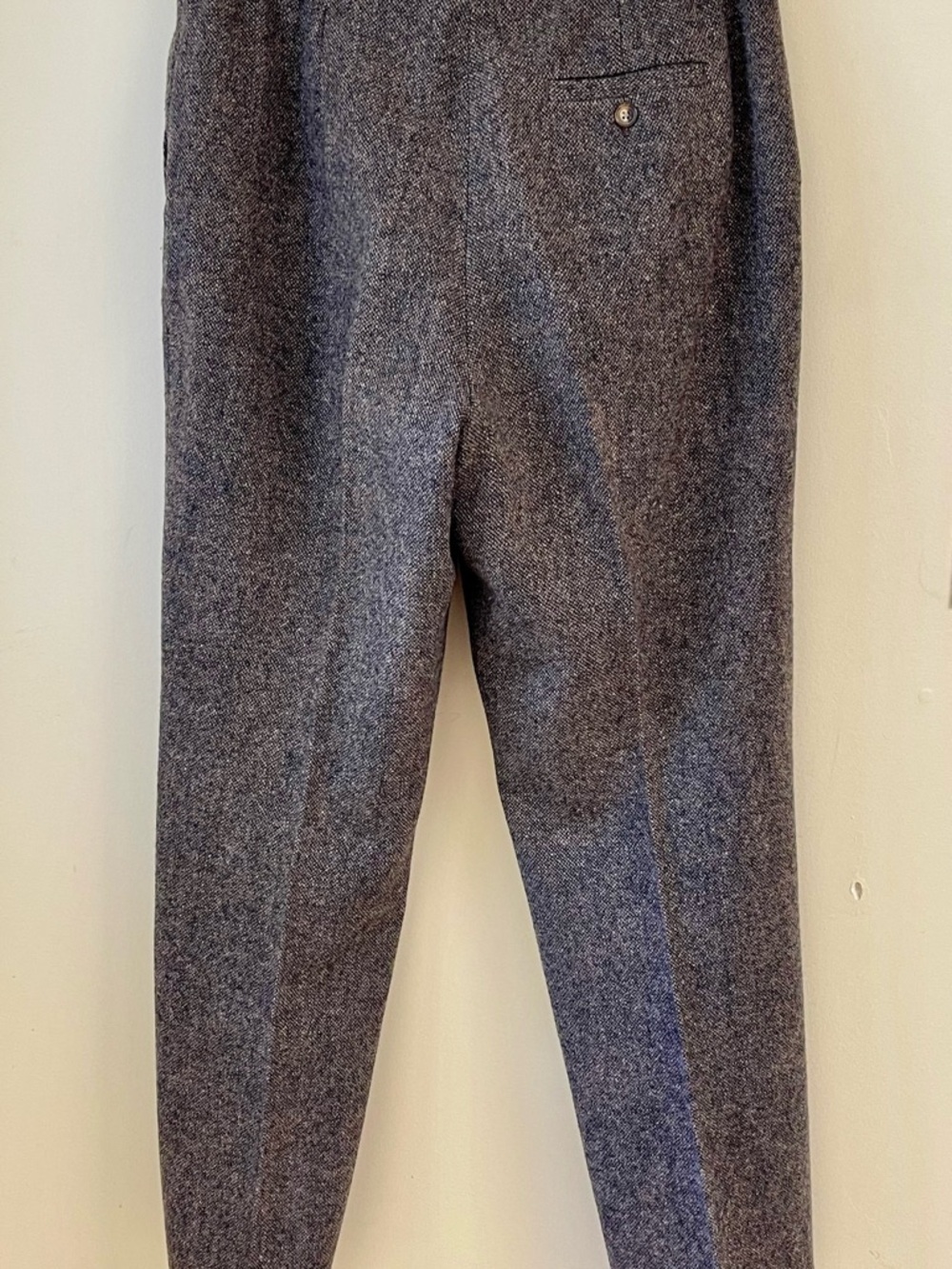 Orvis 100% Wool Tweed Suit Set Blazer Pants Size 12 - Picture 12 of 13